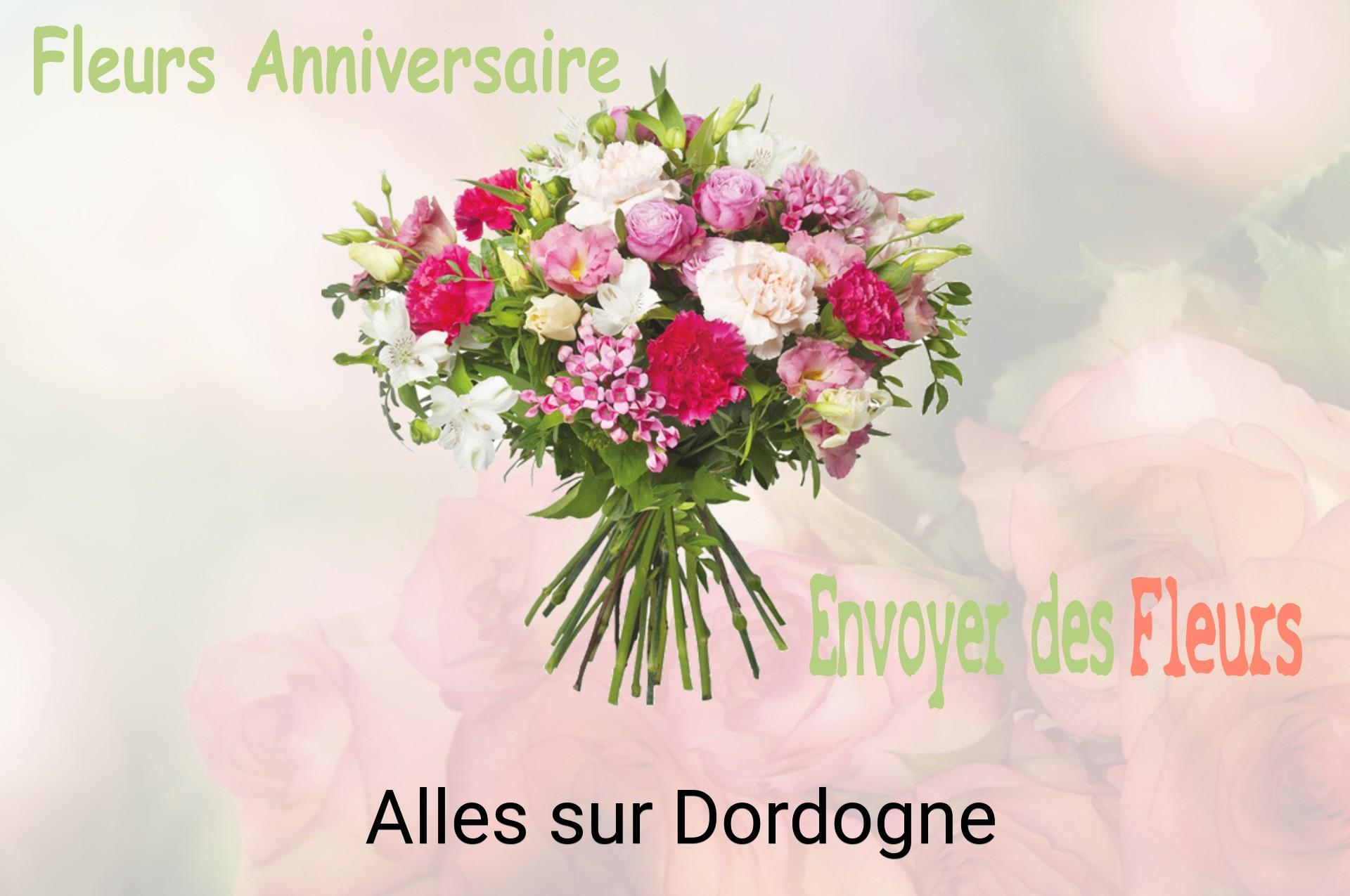 Bouquet de fleurs d’anniversaire livré à Alles-sur-Dordogne