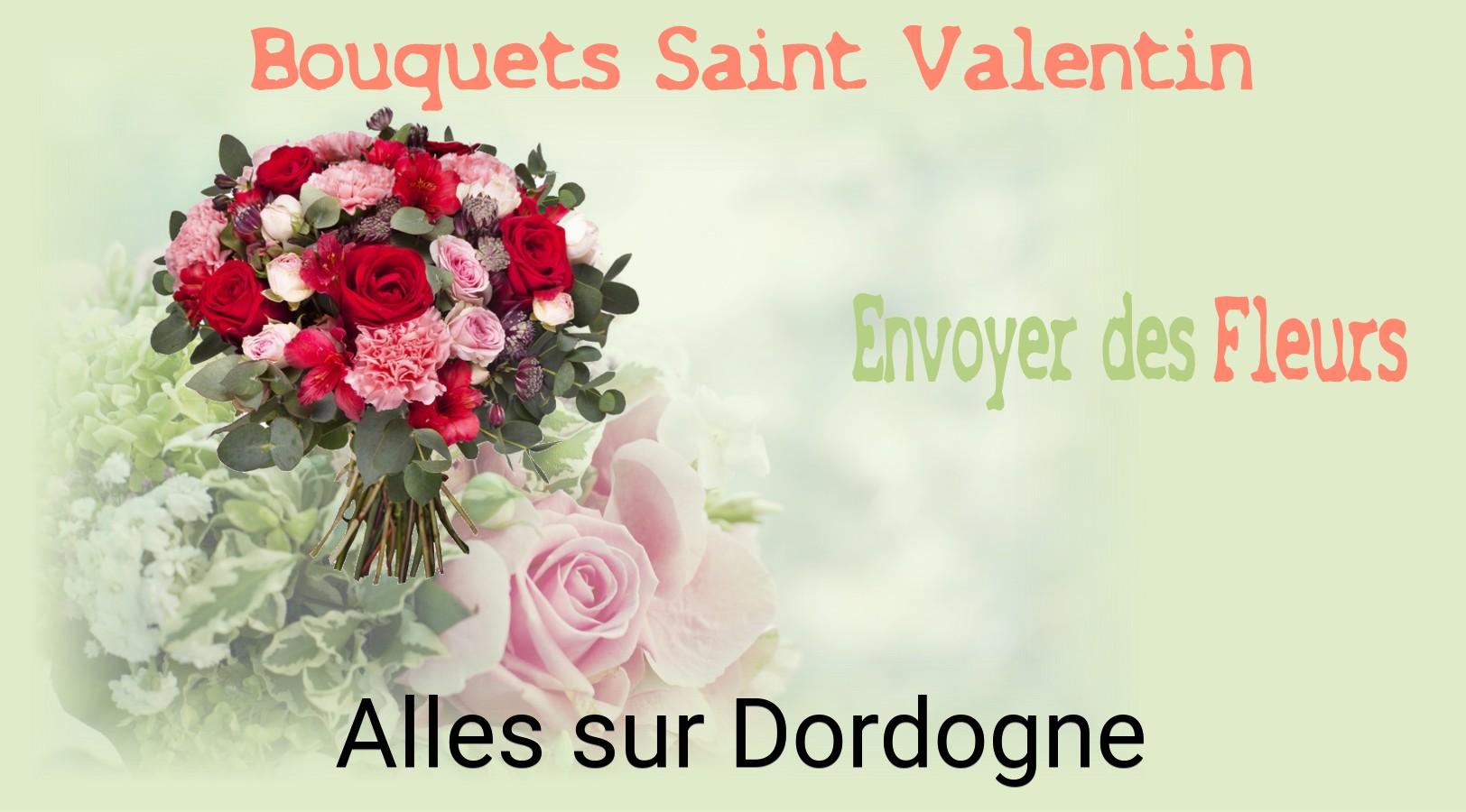 Roses de Saint-Valentin livrées à Alles-sur-Dordogne